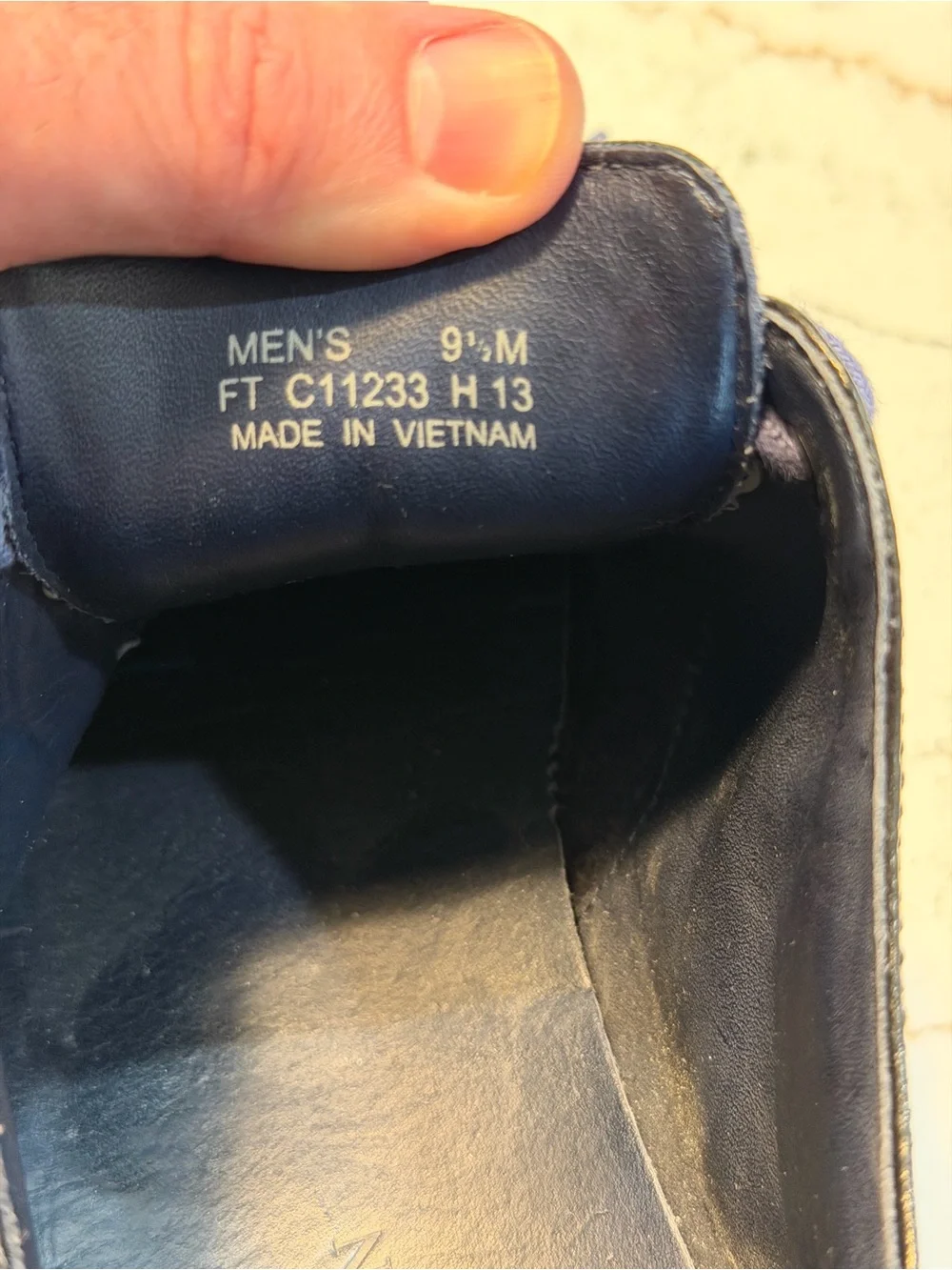 Cole Haan Cooper Square Wingtip Oxfords, men’s size 9.5 black